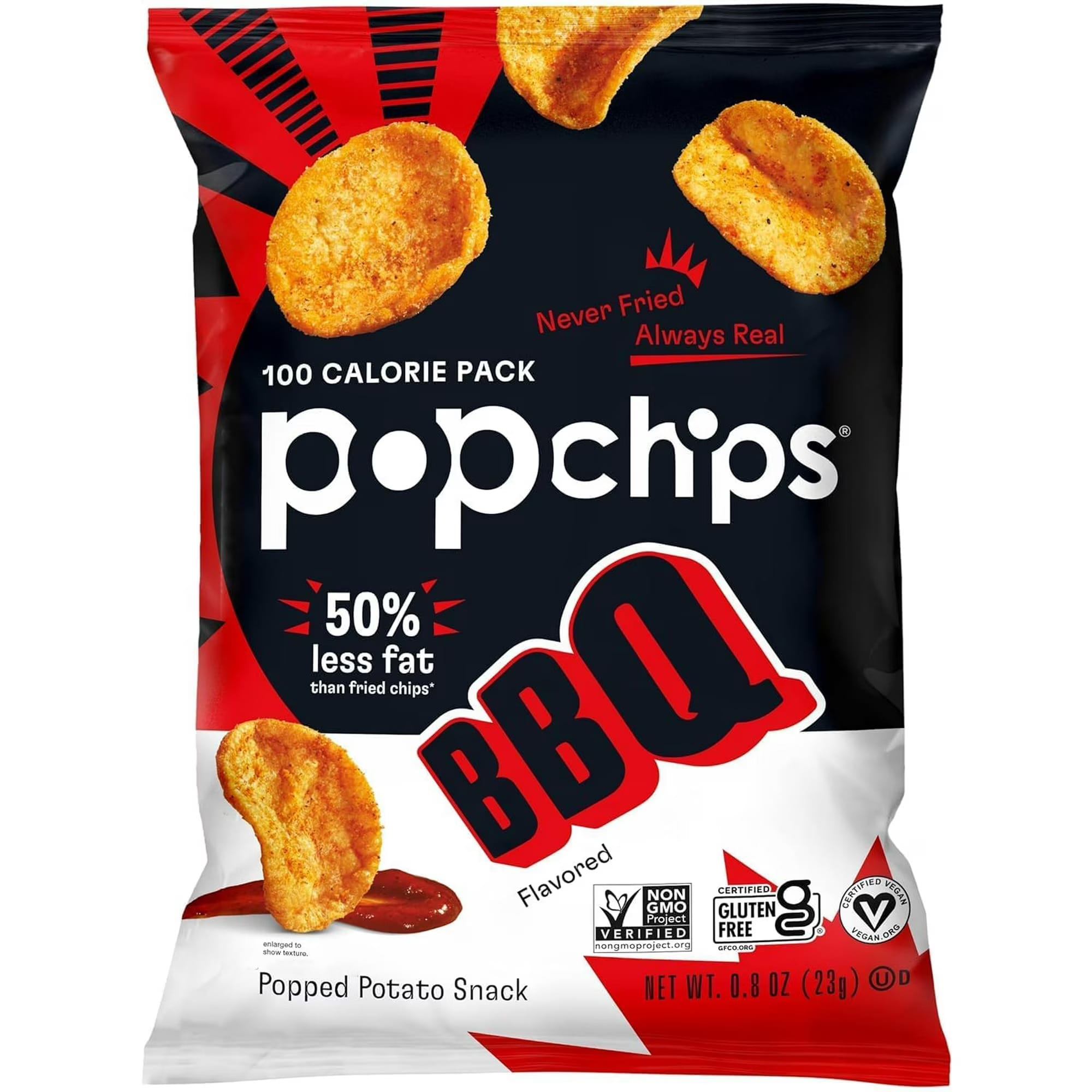 Popchips Barbeque potato chips